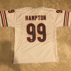 Signed jersey Dan Hampton HOF